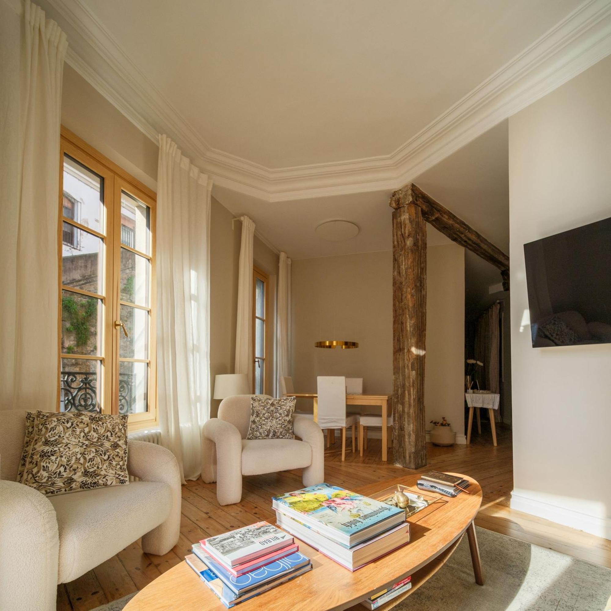 Monappart Cristo Historic Apartment With Parking Bilbao Bagian luar foto